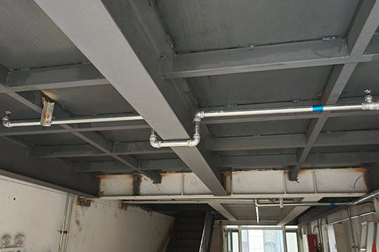 房屋裝修消防噴淋改造什么時(shí)候用上噴，什么時(shí)候下噴？